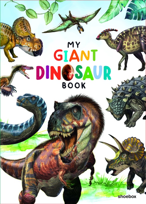 Couverture ebook de My Giant Dinosaur Book, de Joanie Ferland-Globensky