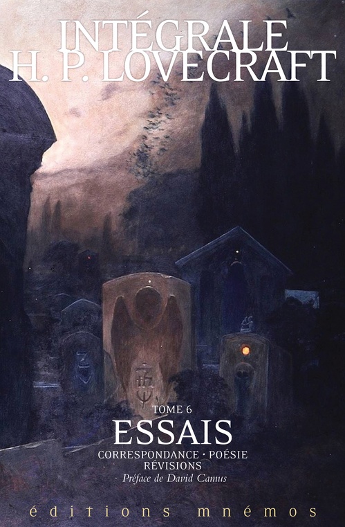 ebook cover of Essais, by H.P. Lovecraft