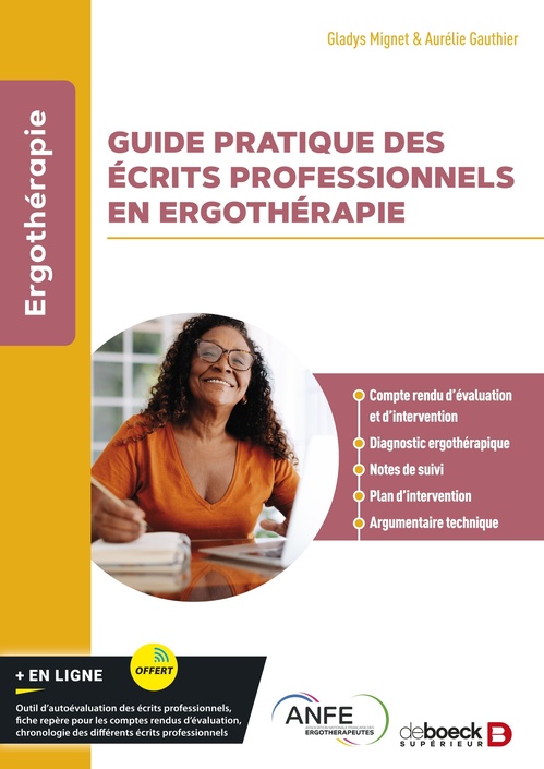 ebook cover of Guide pratique des écrits professionnels en ergothérapie, by Gladys Mignet