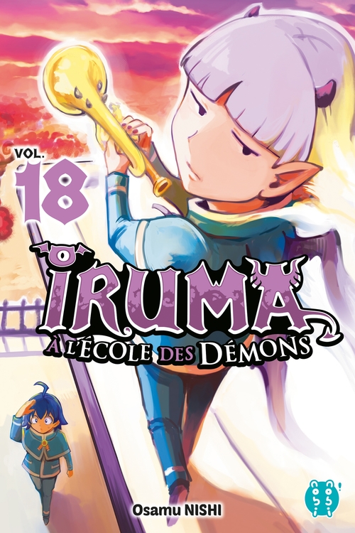 ebook cover of Iruma à l'école des démons T18, by Osamu Nishi