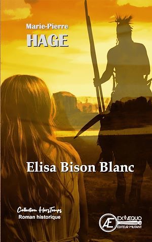 Couverture ebook de Elisa Bison Blanc, de Marie-Pierre Hage
