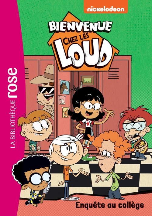 ebook cover of Bienvenue chez les Loud 43 - Enquête au collège, by Nickelodeon