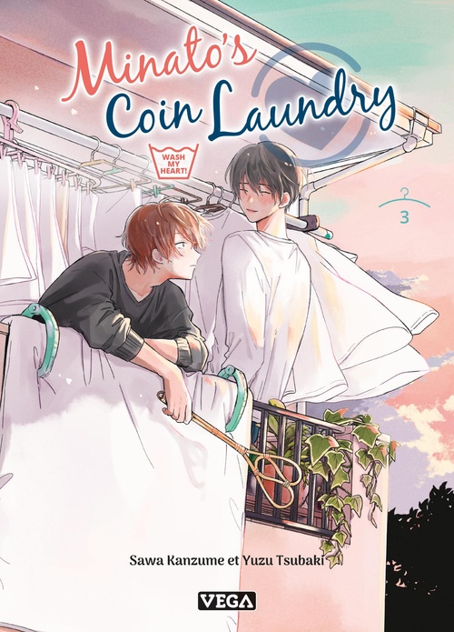 Couverture ebook de Minato's Coin Laundry  - Tome 3, de Tsubaki Yuzu