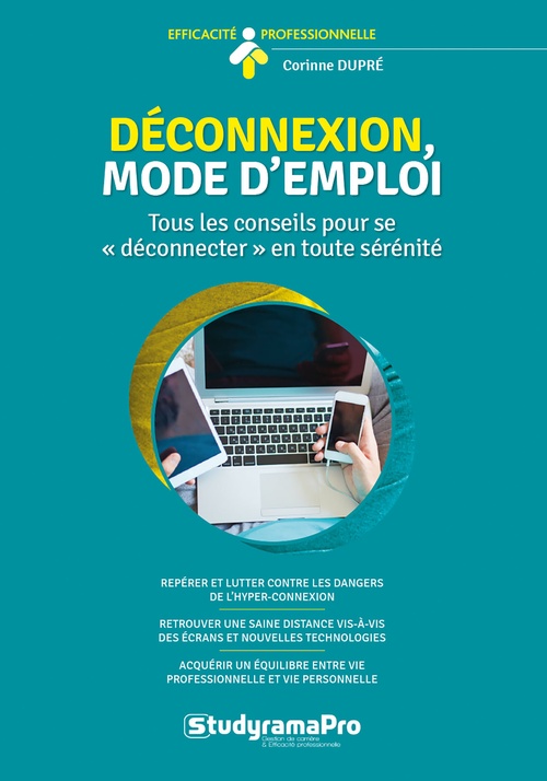 Couverture ebook de Déconnexion, mode d'emploi, de Corinne Dupré