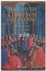 Couverture ebook de L'Esprit Saint, cet inconnu, de René Laurentin