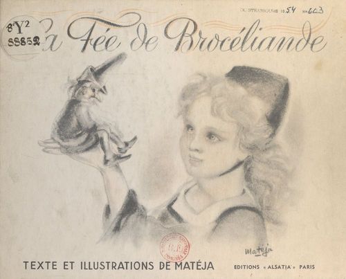 Couverture ebook de La Fée de Brocéliande, de Matéja