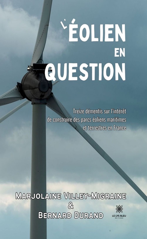 ebook cover of L'éolien en question, by Bernard Durand, Marjolaine Villey-migraine