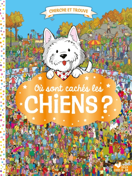 Couverture ebook de Où sont cachés les chiens ?, de