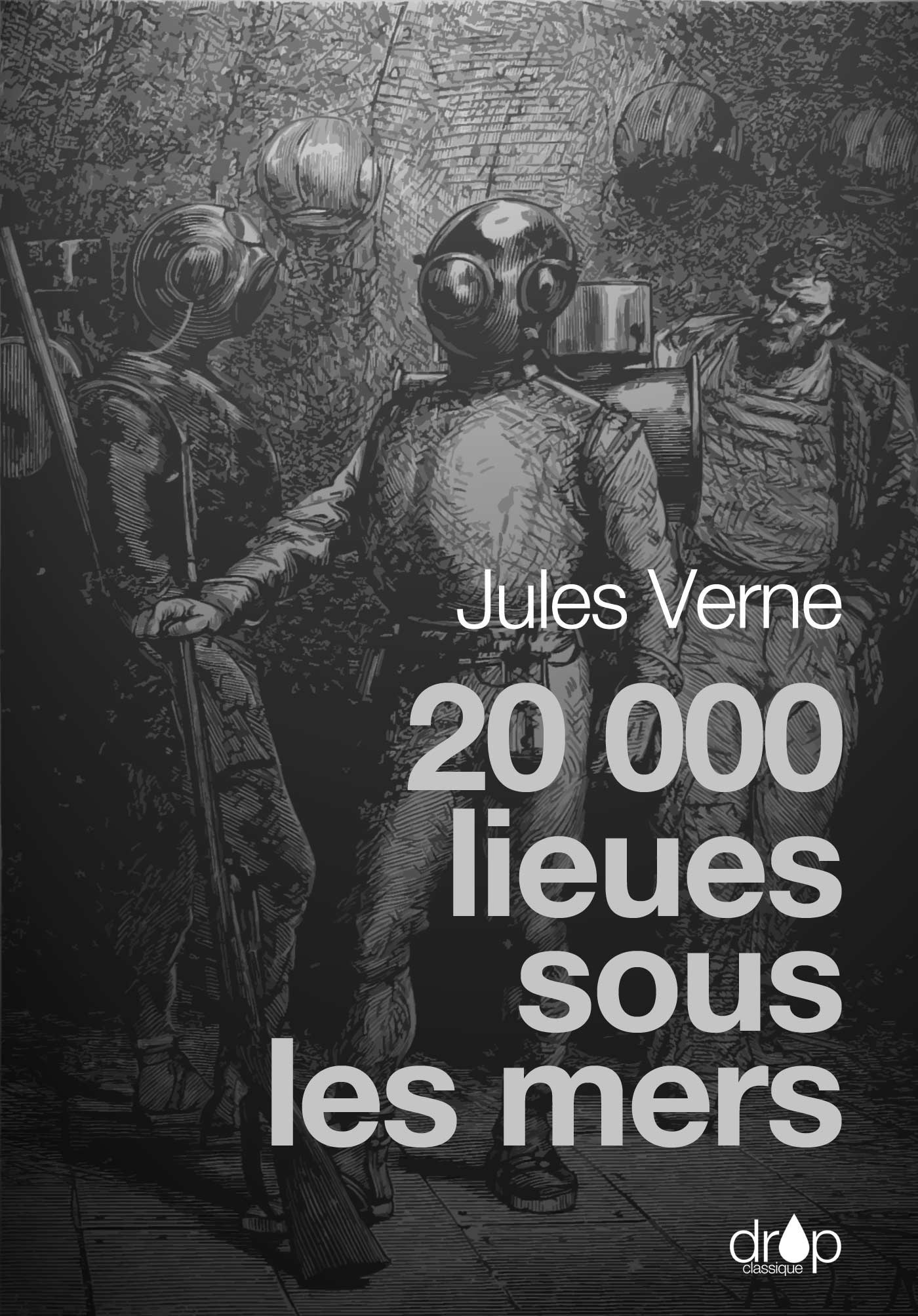 ebook cover of Vingt mille lieues sous les mers, by Jules Verne