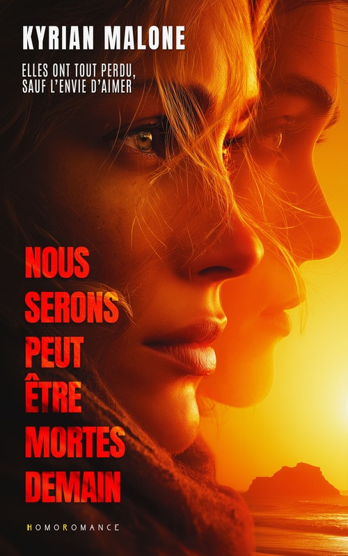Couverture ebook de Nous serons peut-être mortes demain (Livre lesbien, roman lesbien) - slow burn, premier amour, de Kyrian Malone, Livre Lesbien - Steditions