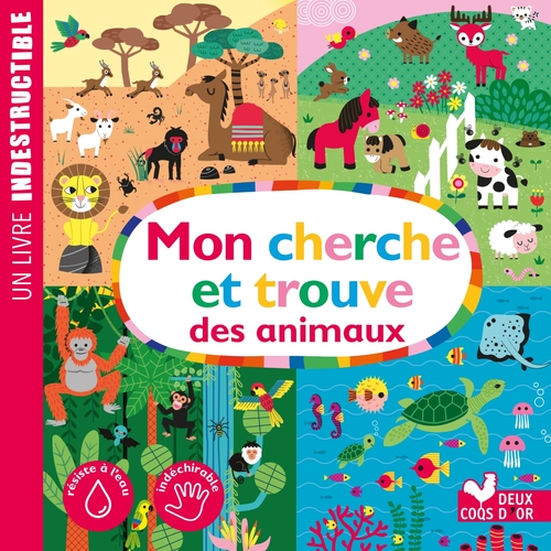 ebook cover of Mon premier cherche et trouve des animaux, by GWÉ