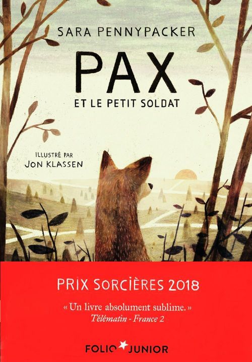 ebook cover of Pax et le petit soldat, by Jon Klassen, Sara Pennypacker