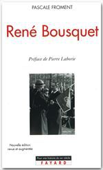 Couverture ebook de René Bousquet, de Pascale Froment