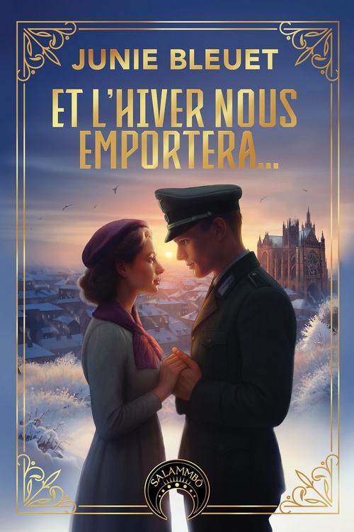 ebook cover of Et l'hiver nous emportera, by Junie Bleuet