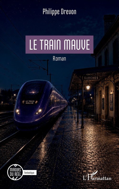 Couverture ebook de Le train mauve, de Philippe Drevon