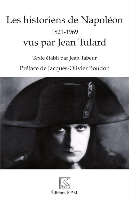 Couverture ebook de Les historiens de Napoléon, de Jean Tulard
