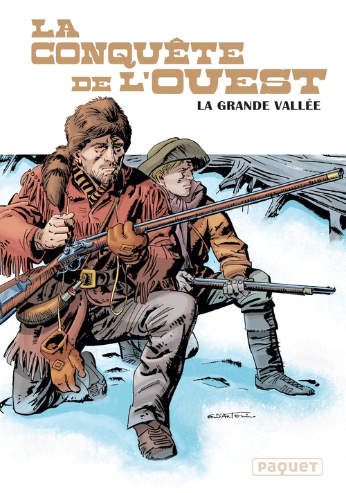 Couverture ebook de LA CONQUETE DE L'OUEST T3, de Gino D'Antonio