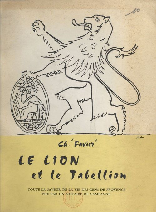Couverture ebook de Le lion et le Tabellion, de Charles Favier