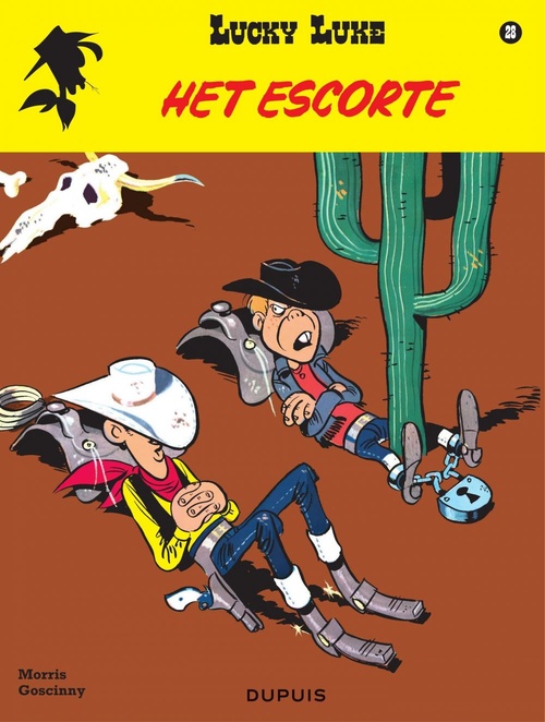 Couverture ebook de Het escorte, de Goscinny