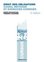 ebook cover of Droit des obligations, by Boris Khalvadjan, Frédéric Rouvière
