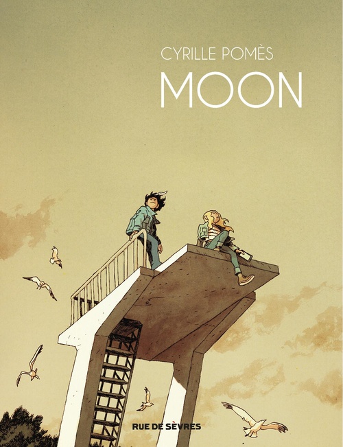 ebook cover of Moon, by Cyrille Pomès