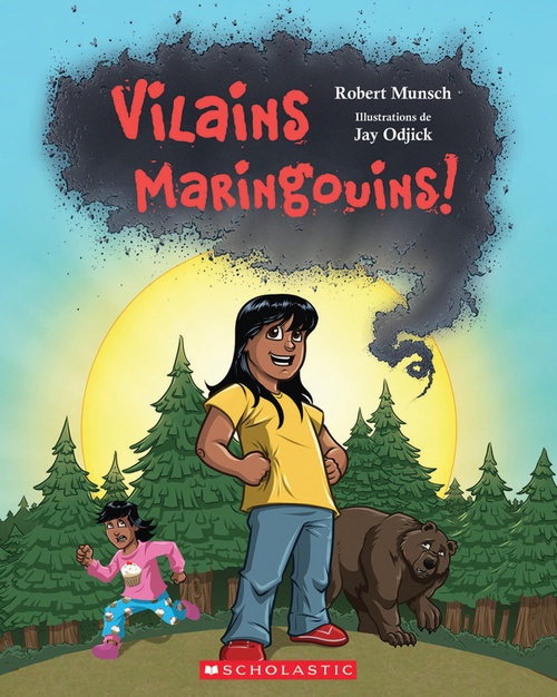 Couverture ebook de Vilains maringouins!, de Robert Munsch