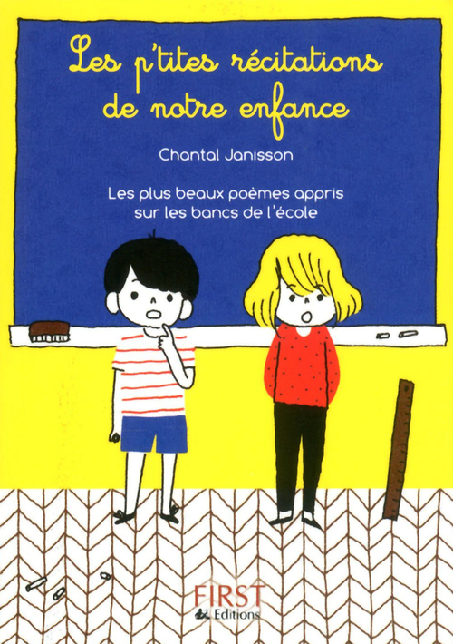 Couverture ebook de Le petit livre de p'tites récitations de notre enfance, de Chantal Janisson