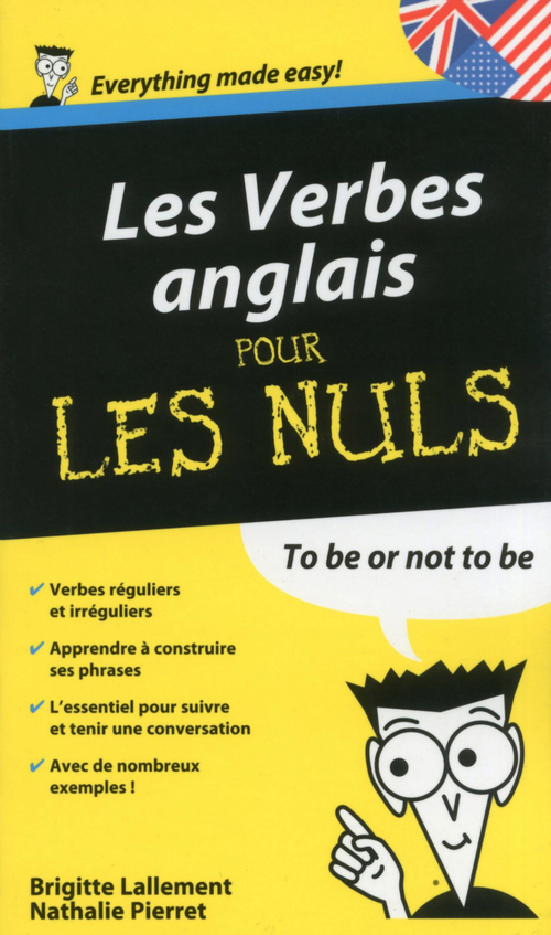 Couverture ebook de Les verbes anglais - Guide de conversation pour les nuls, de Brigitte Lallement, Nathalie Pierret-Lallement