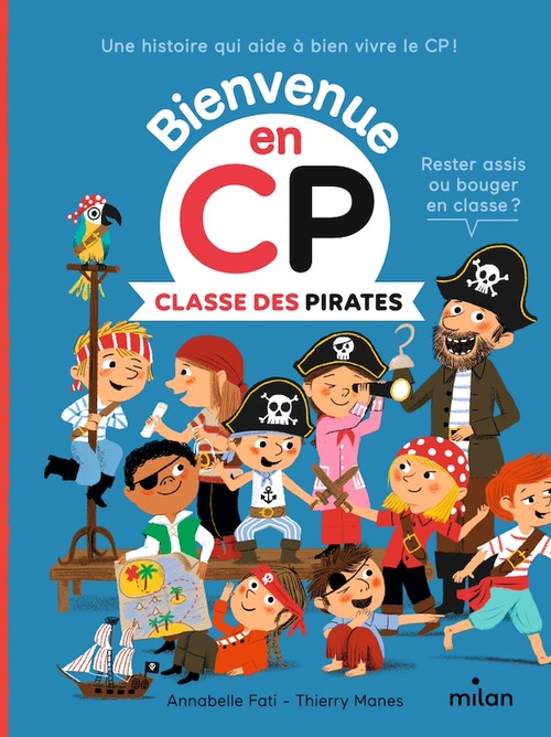 Couverture ebook de Classe des Pirates, de Annabelle Fati, Catherine Gueguen