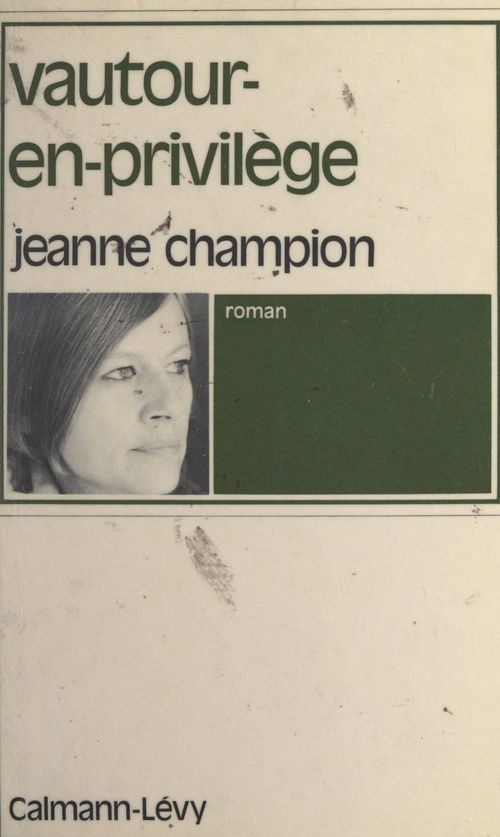 Couverture ebook de Vautour-en-Privilège, de Jeanne Champion