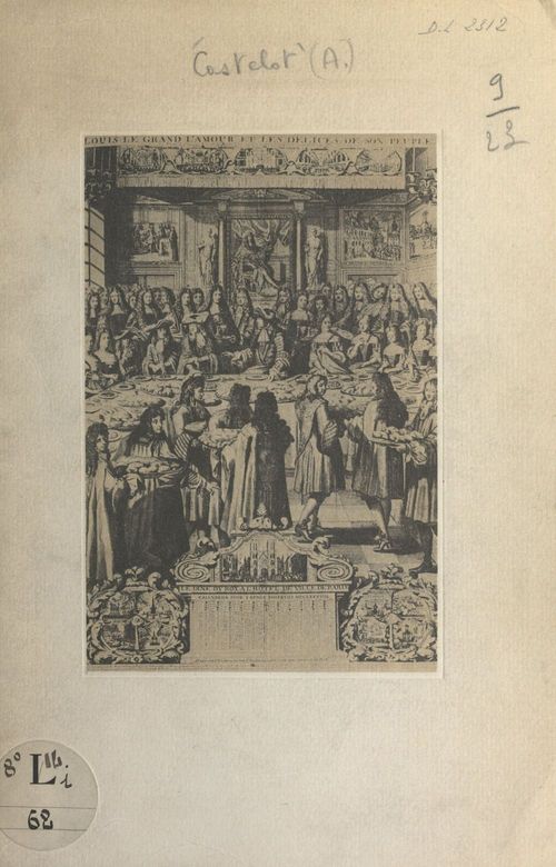 Couverture ebook de Un dîner grand siècle, de Andre Castelot