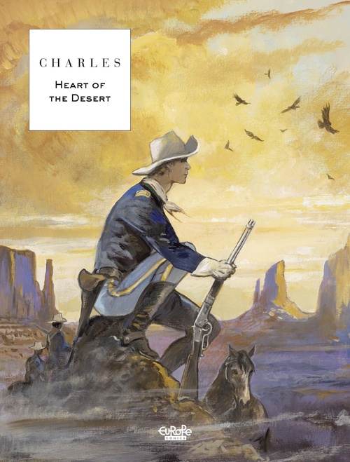 ebook cover of Heart of the Desert, by Charles