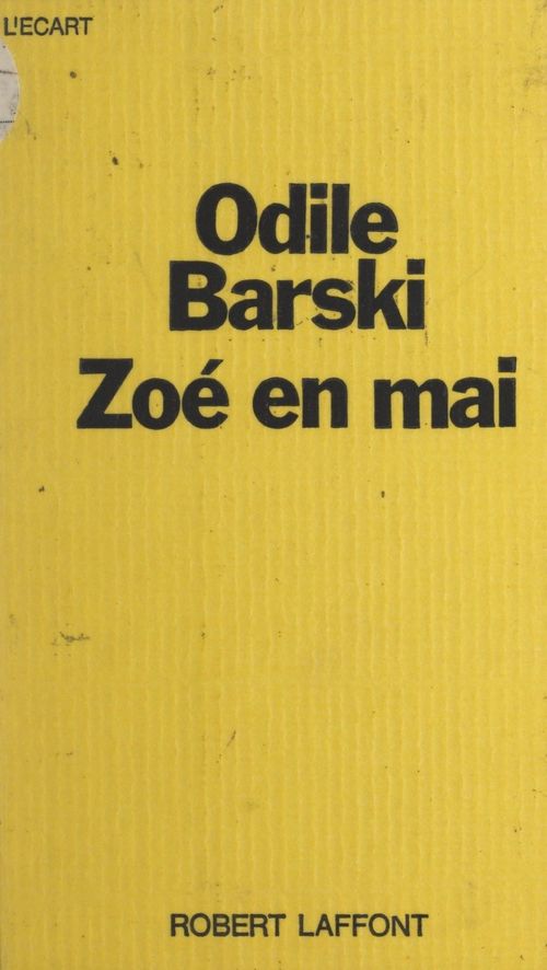 ebook cover of Zoé en mai, by Odile Barski