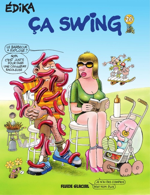Couverture ebook de ça swing, de Edika