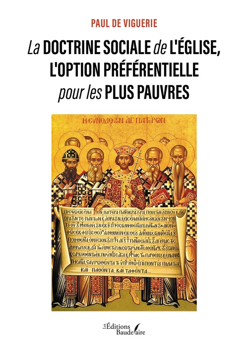 Couverture ebook de La doctrine sociale de l'Église, l'option préférentielle pour les plus pauvres, de Paul de Viguerie