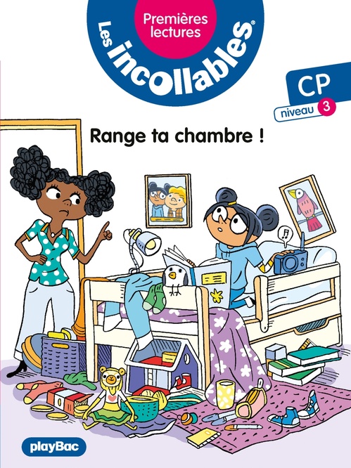 ebook cover of Les incollables - Premières lectures - Tome 11 - Range ta chambre ! - niv. 3, by Marie Lenne-Fouquet