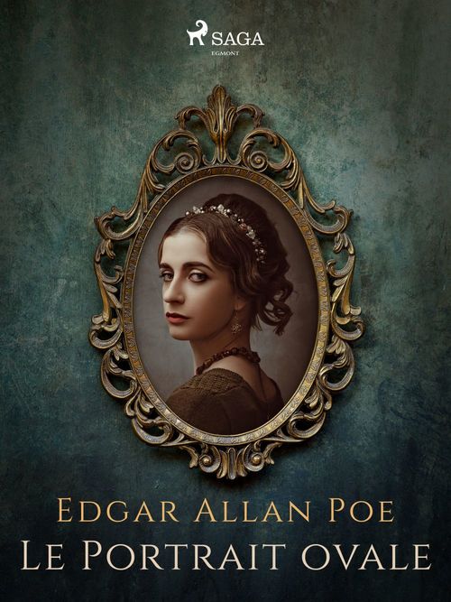 ebook cover of Le Portrait ovale, by Edgar Allan Poe