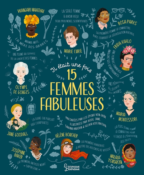 Couverture ebook de Il était une fois des femmes fabuleuses, de Les époux Von Grüt