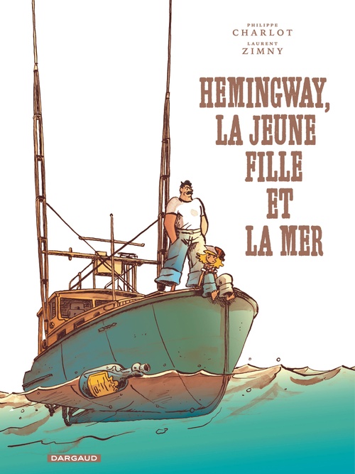 Couverture ebook de Hemingway, la jeune fille et la mer, de Philippe Charlot