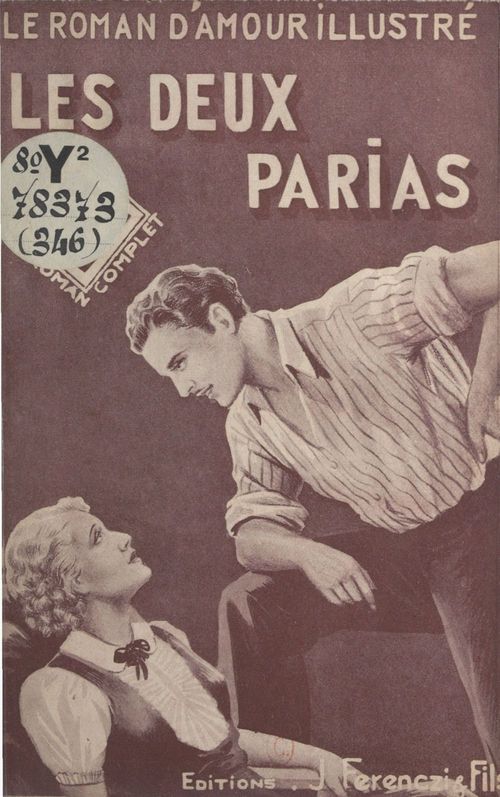 Couverture ebook de Les deux parias, de Willie Cobb
