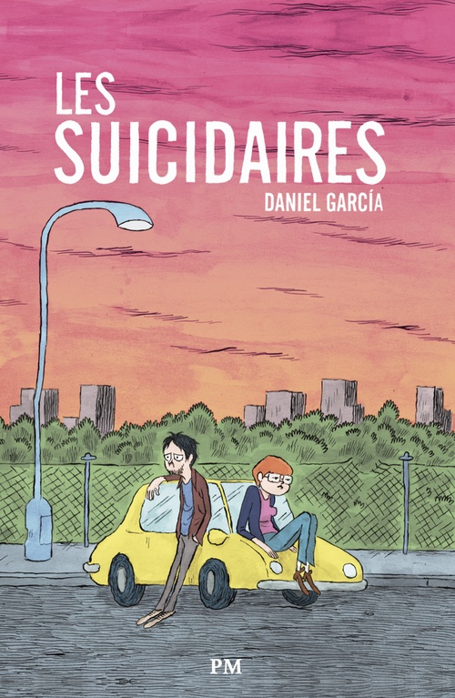 Couverture ebook de Les suicidaires, de Daniel García