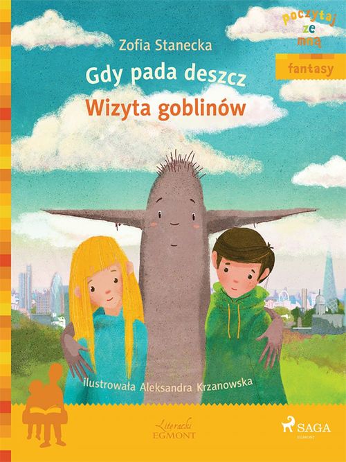 Couverture ebook de Gdy pada deszcz - Wizyta Goblinów, de Zofia Stanecka