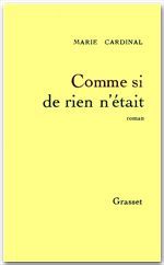 ebook cover of Comme si de rien n'était, by Marie Cardinal