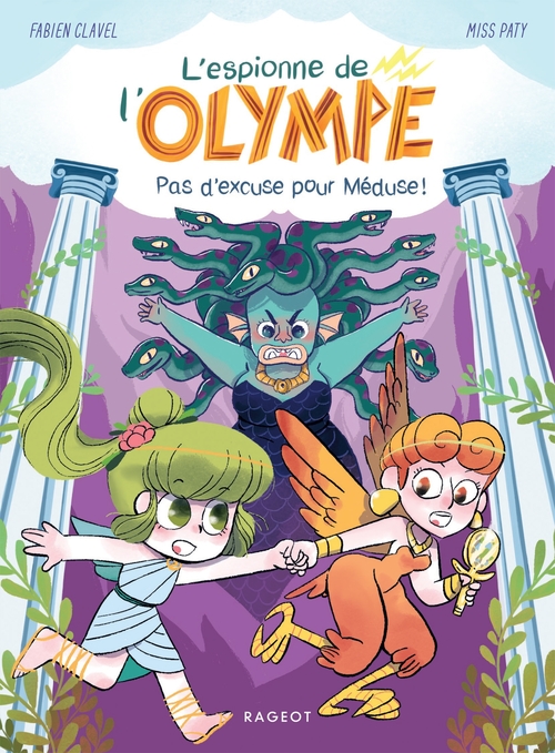 ebook cover of L'espionne de l'Olympe - Pas d'excuse pour Méduse !, by Fabien Clavel