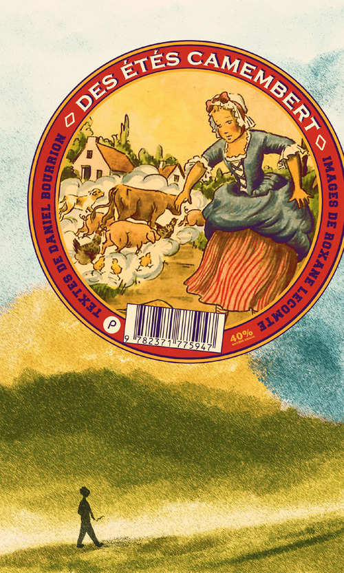Couverture ebook de Des étés Camembert, de Daniel Bourrion, Roxane Lecomte