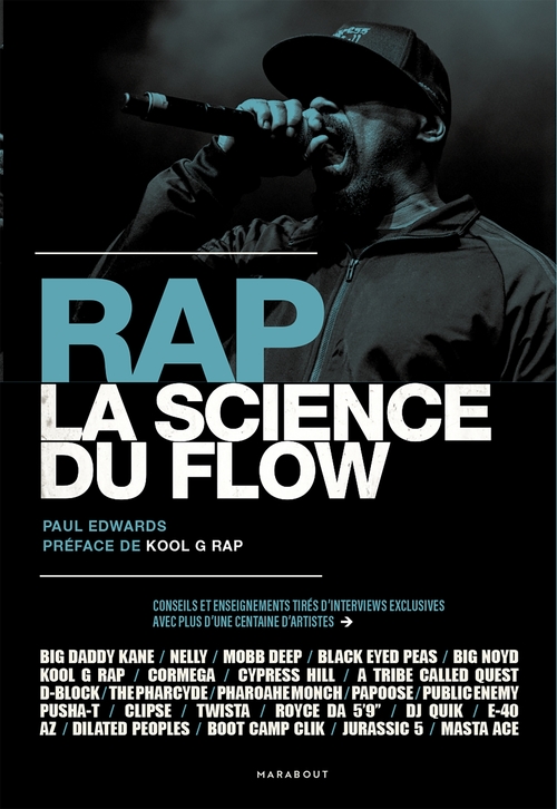 ebook cover of Rap la science du flow, by Paul Edwards