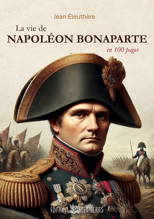 Couverture ebook de La vie de Napoléon Bonaparte, de Jean Éleuthère