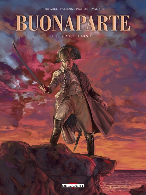 Couverture ebook de Buonaparte T03 - Jugement Dernier, de Fabienne Pigiere