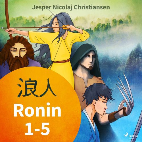 audiobook cover of Ronin 1-5, by Jesper Nicolaj Christiansen
