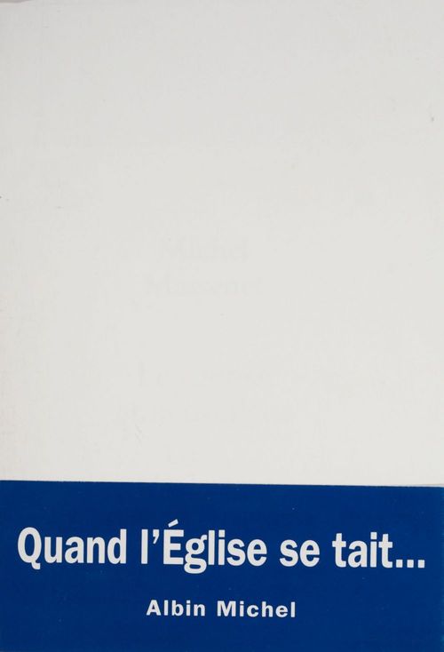 ebook cover of Le silence et la douleur : lettre à Mgr Lustiger, by Michel Massenet